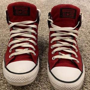 Red Converse All-Star High Tops